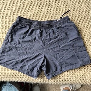 Columbia Navy Blue Athletic Shorts
